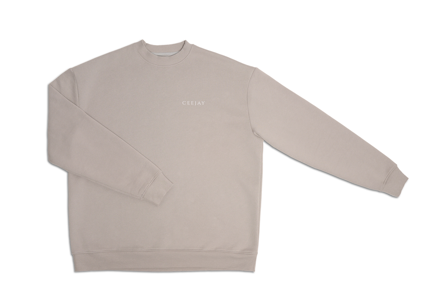 CEEJAY Basic Sweater - Pearl Grey