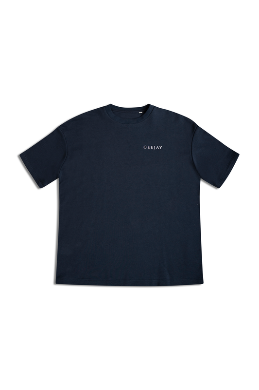 CEEJAY Le Mont-Saint-Michel T-Shirt - Navy blue