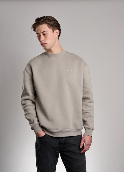 Basic Sweater Pearl Grey